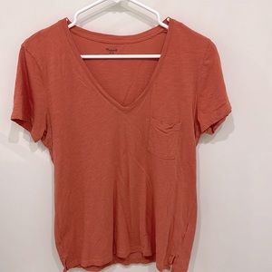 Madewell lightweight cotton pocket tee